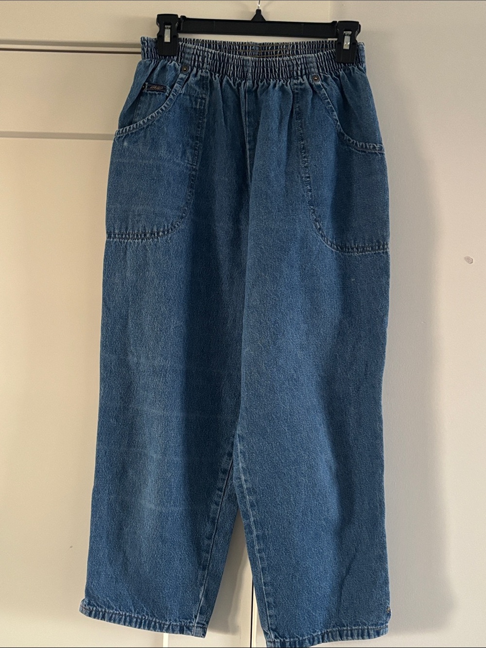 Vintage CHIC by H.I.S. Elastic Waist Pull-On Denim Jeans.